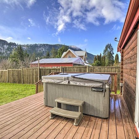 Mineral Lakefront Cabin With Stunning Mountain Views And Dock! מראה חיצוני תמונה