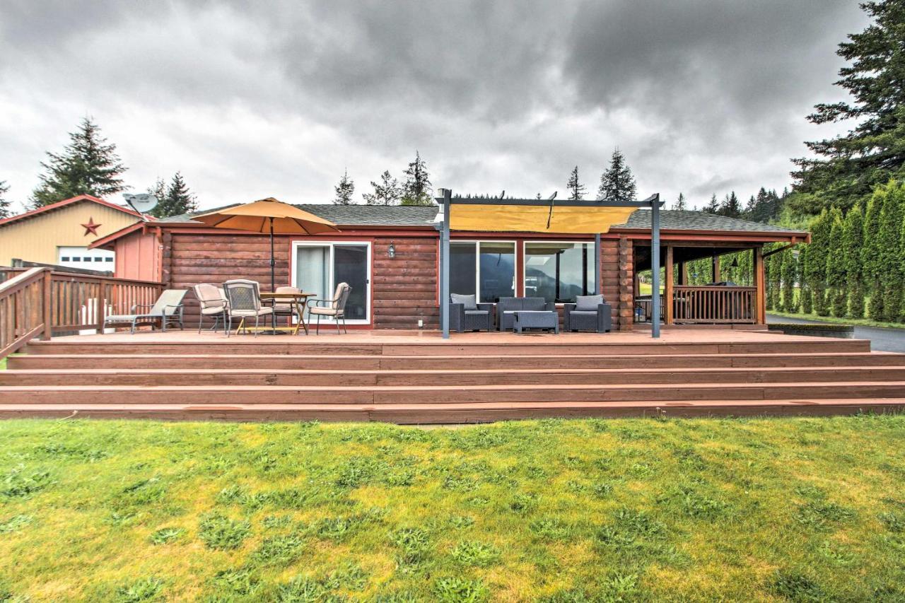 Mineral Lakefront Cabin With Stunning Mountain Views And Dock! מראה חיצוני תמונה
